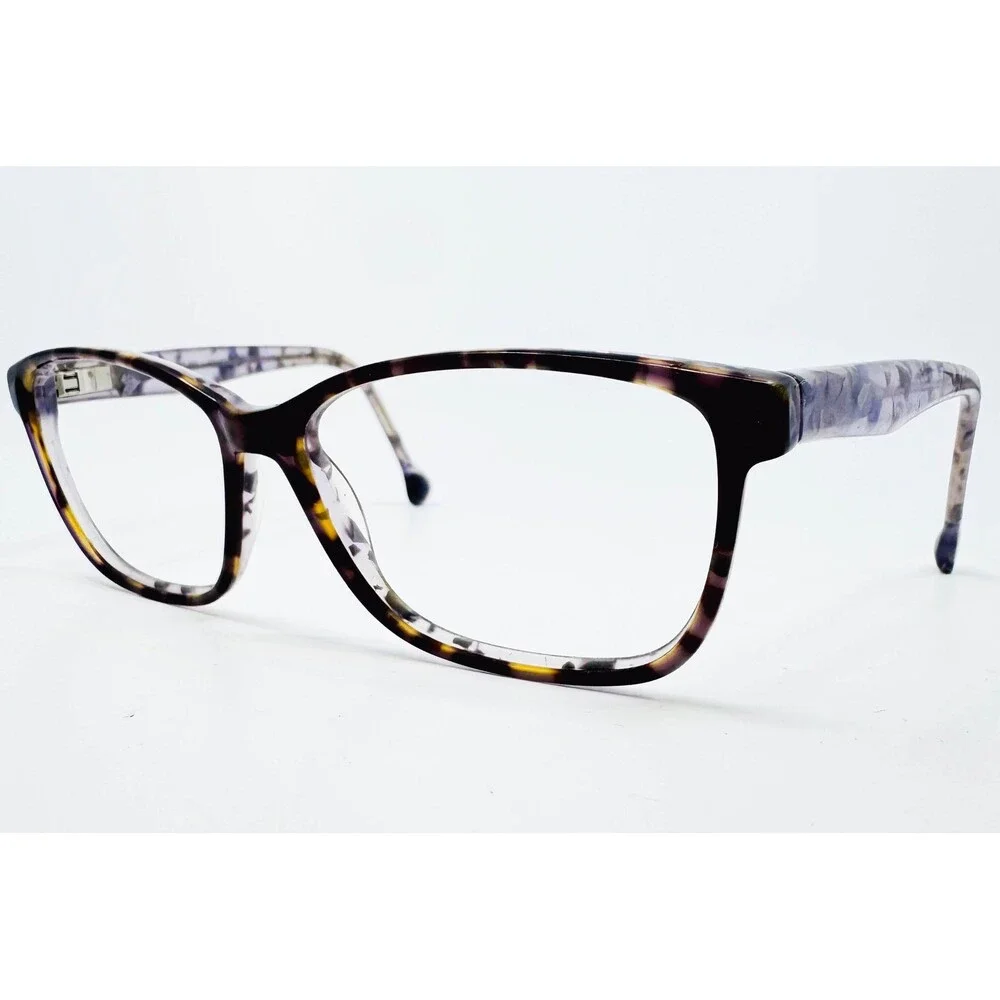 Lisa Loeb Eyewear Womens Purple Tortoise Spotlight 205 Grape Toffee 53-15-140